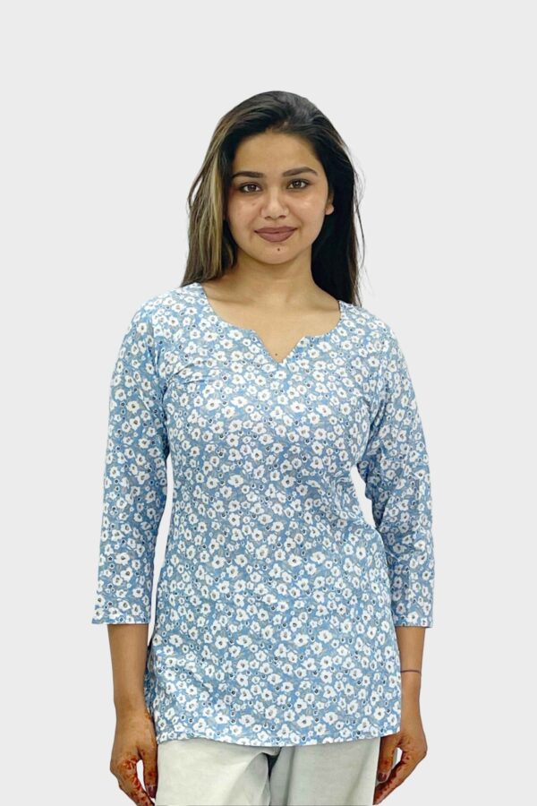Cambric Midnight Bloom  Kurti
