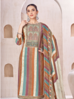 Reyon Print With Elegant Hand Work - Image 2