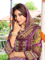 Reyon Designer Print With Swarvoski Diamond 2