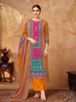 Pure Viscose Reyon Exclusive Print With Elegant Hand Work - Image 2