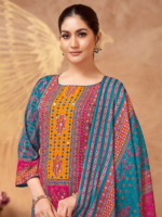 Pure Viscose Reyon Exclusive Print With Elegant Hand Work 4