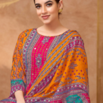 Pure Viscose Reyon Exclusive Print With Elegant Hand Work