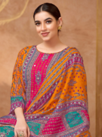 Pure Viscose Reyon Exclusive Print With Elegant Hand Work