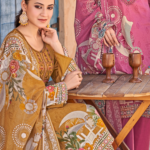 Pure Zam Cotton With Fancy Embroidery Work