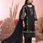 Heavy Viscose Reyon Embroidery Work With Fancy Back Print 5